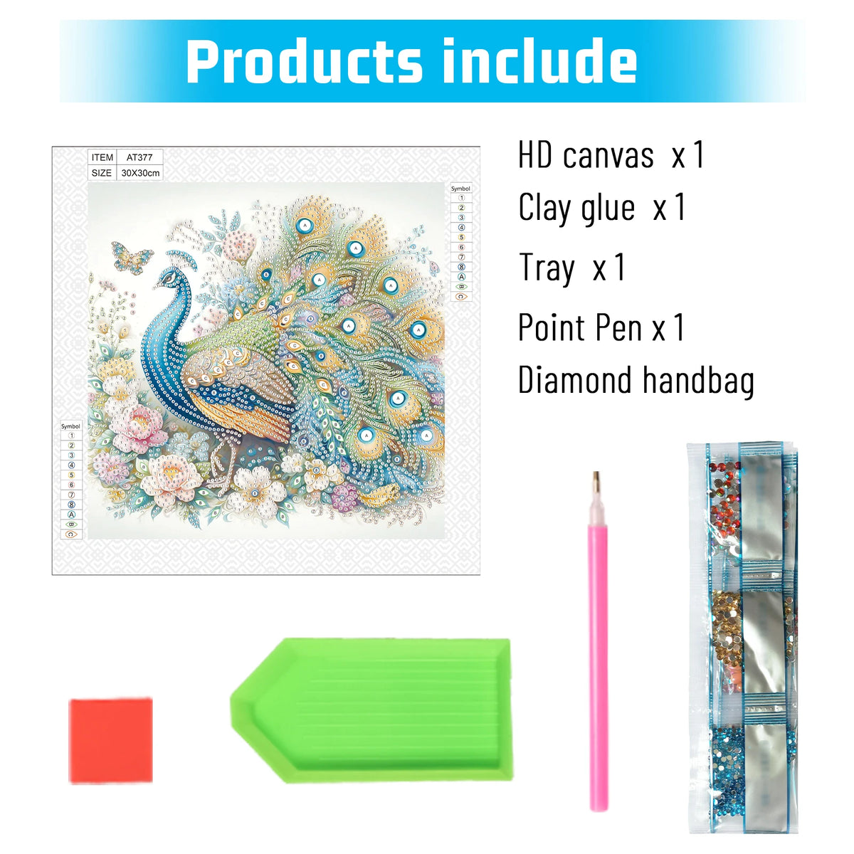Peacock Diamond Kit