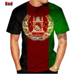 3D Print Afghanistan Flag T-Shirt