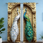 Peacock Gothic Curtains