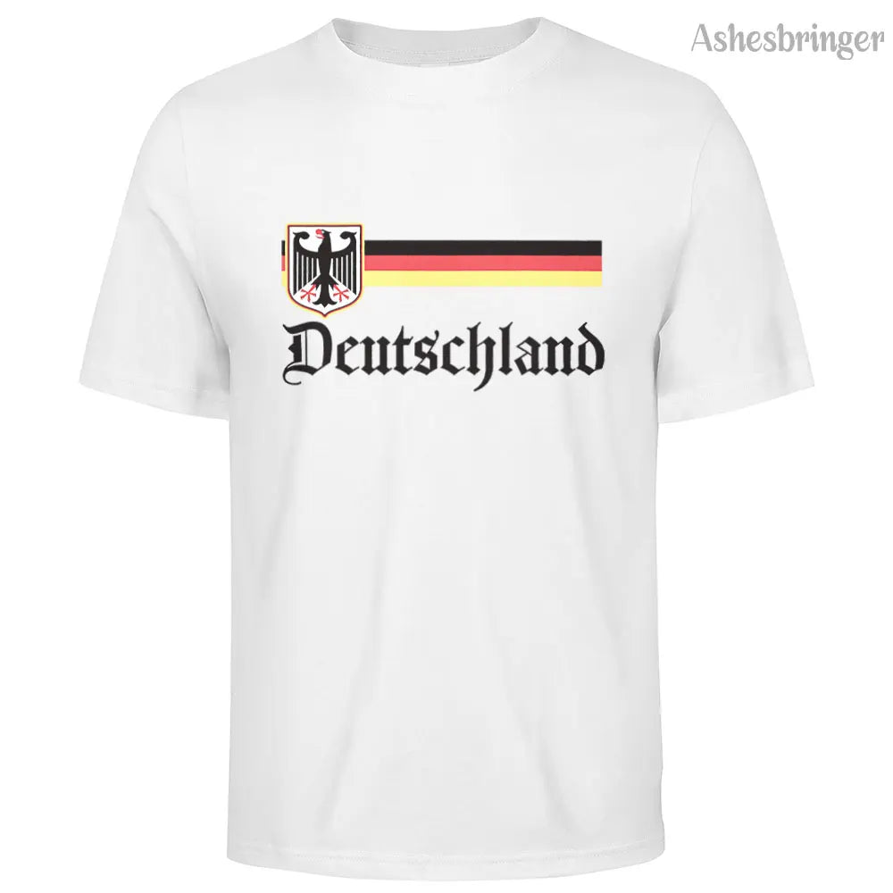 Cotton Germany Flag T Shirt