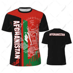 Afghanistan Flag Men Sports T-shirt