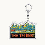 US Travel Keychain