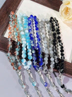 Cracked Glass Beads Tasbih