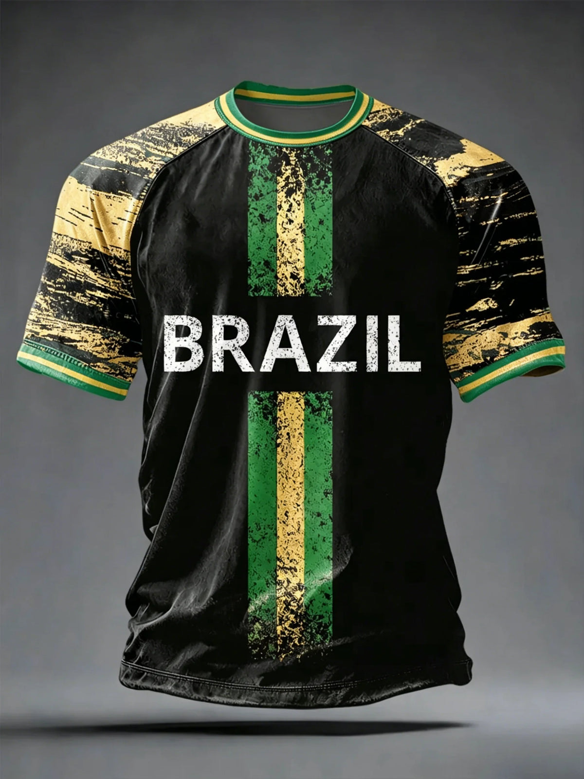 Brazil Style Football Jersey Unisex Top
