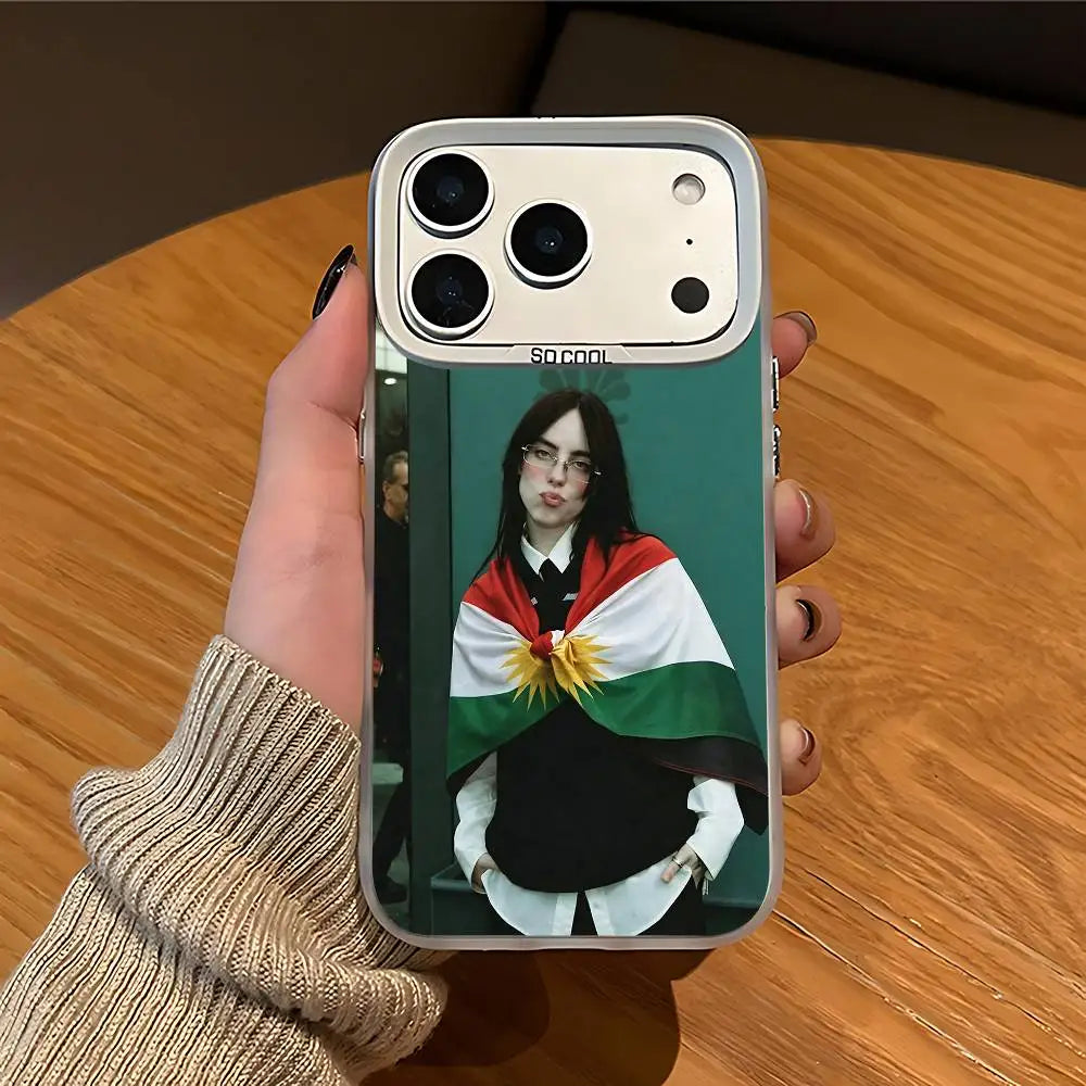 Kurdistan Map Design Printed Cover For iPhones
