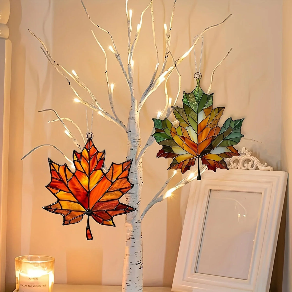 Maple Leaf Suncatcher