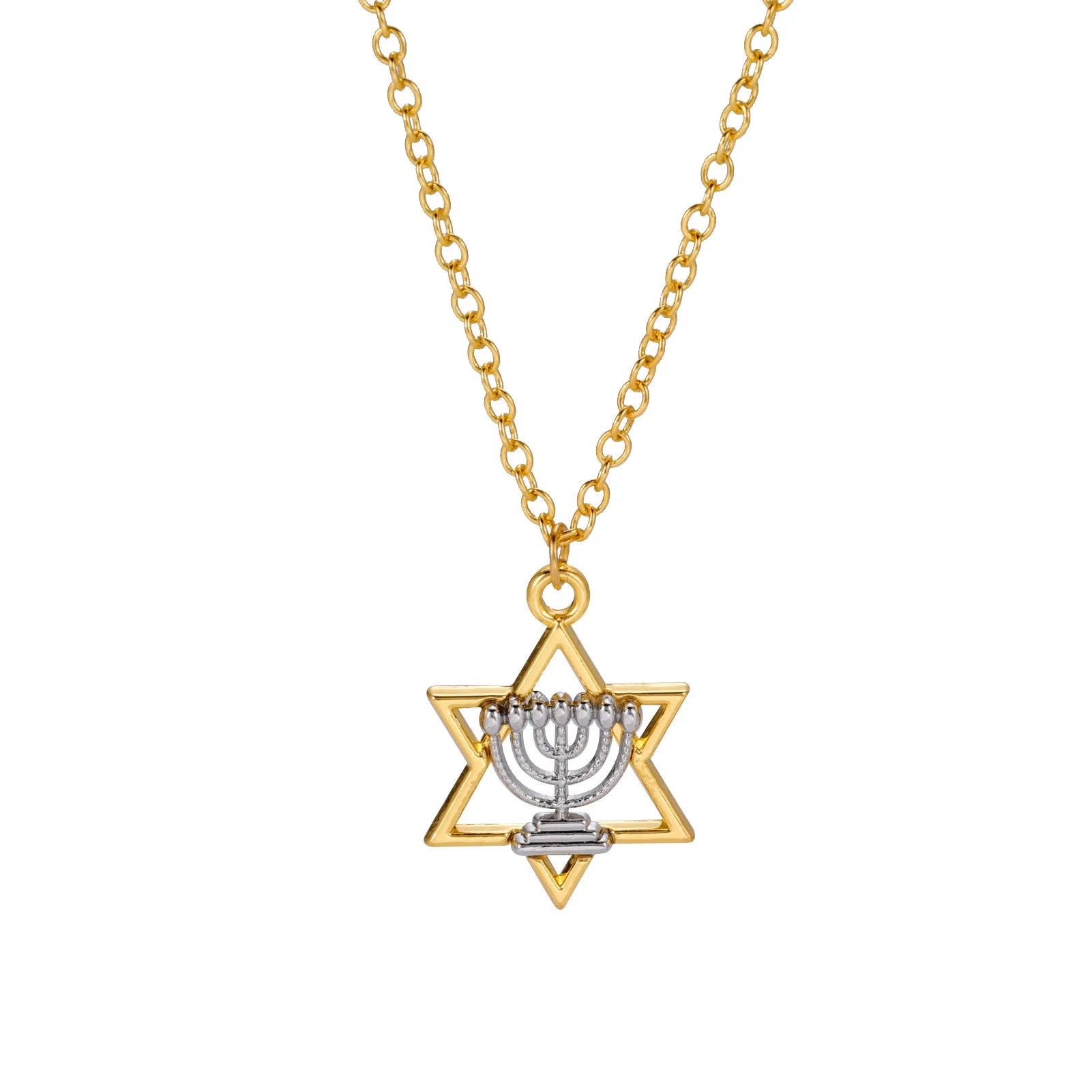 Star of David Necklace for Jewish Jewelry Hanukkah Gift