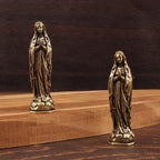 Brass Maria Figurine Pendant Brass Maria Figurine