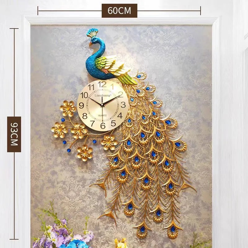 Peacock Wall Clock
