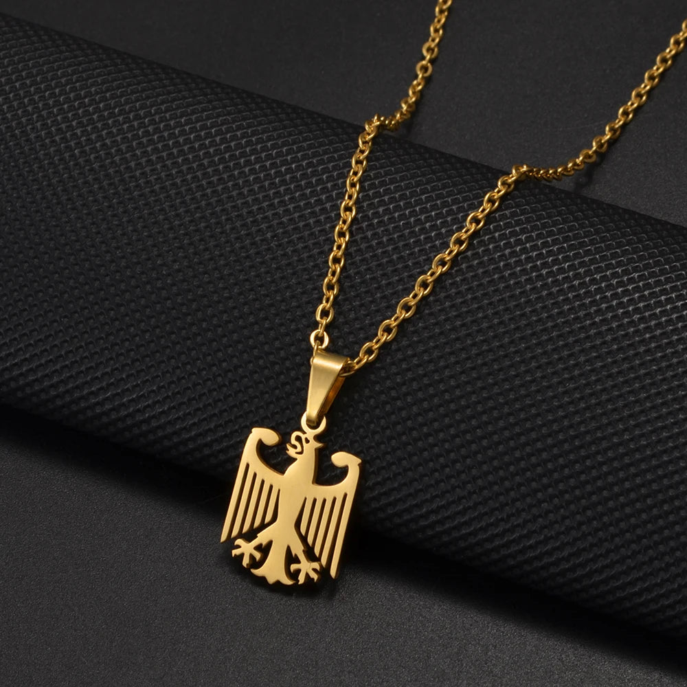 Anniyo German Eagle Pendant Necklaces
