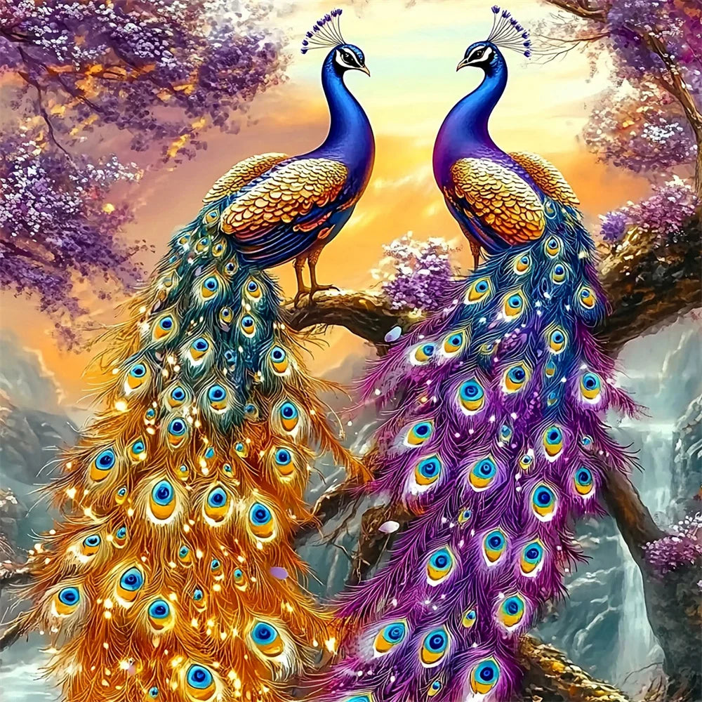 EverShine Diamond Painting Peacock Kit