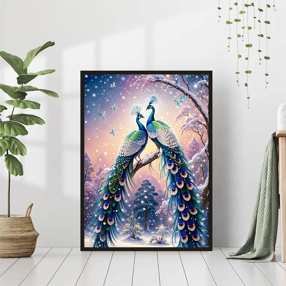 Peacock Diamond Painting