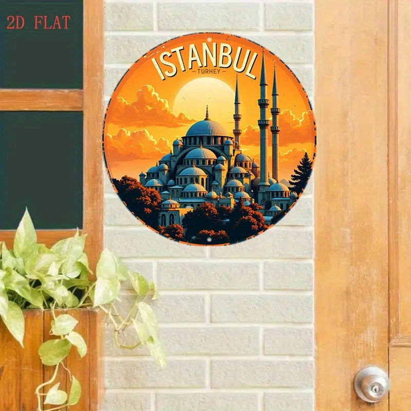 1PC Istanbul Cityscape Wall Art