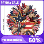 USA Patriotic Wreath