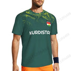 Kurdistan Flag 3D Printed T Shirt
