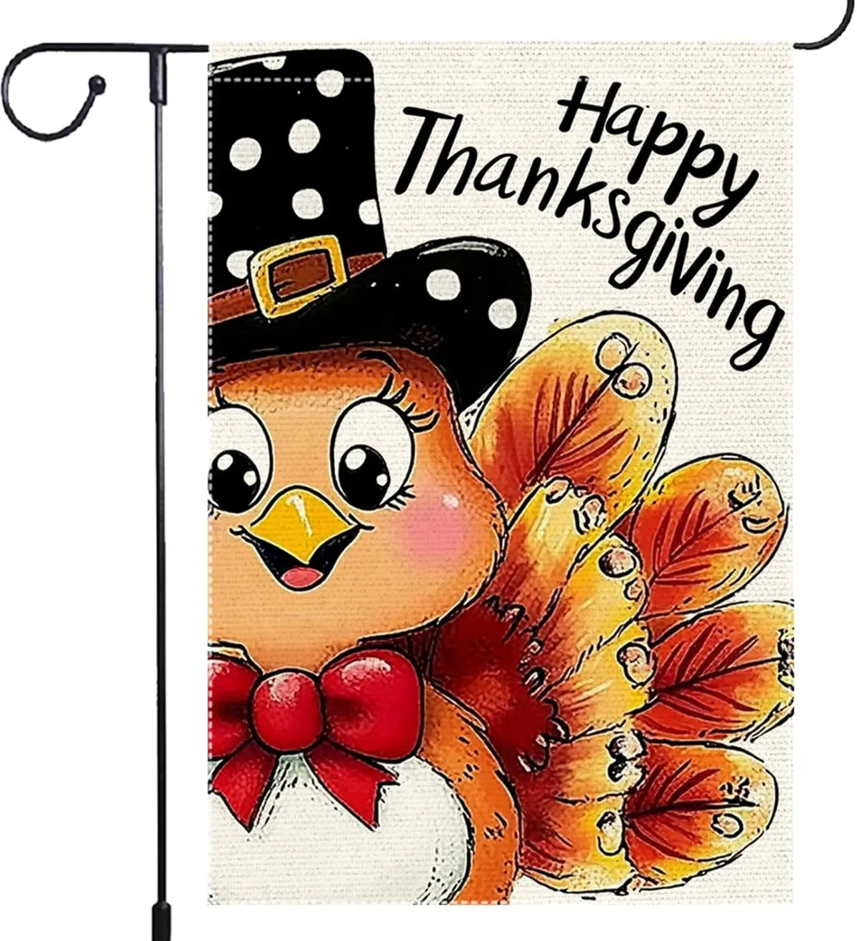 Happy Thanksgiving Garden Flag