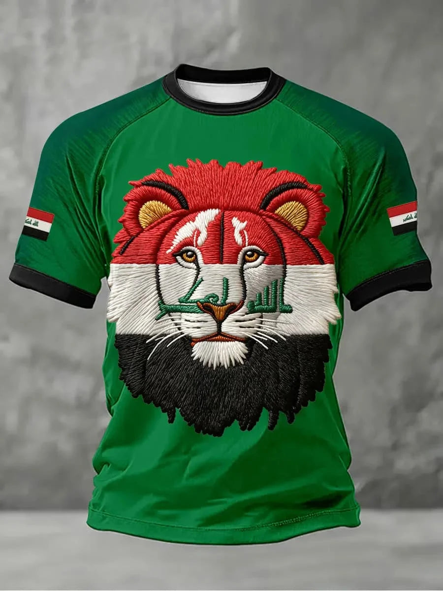 Iraq Team Soccer T Shirt
