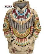 Indian Style Jacket 3D Sweatshirt