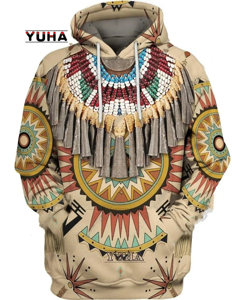 Indian Style Jacket 3D Sweatshirt