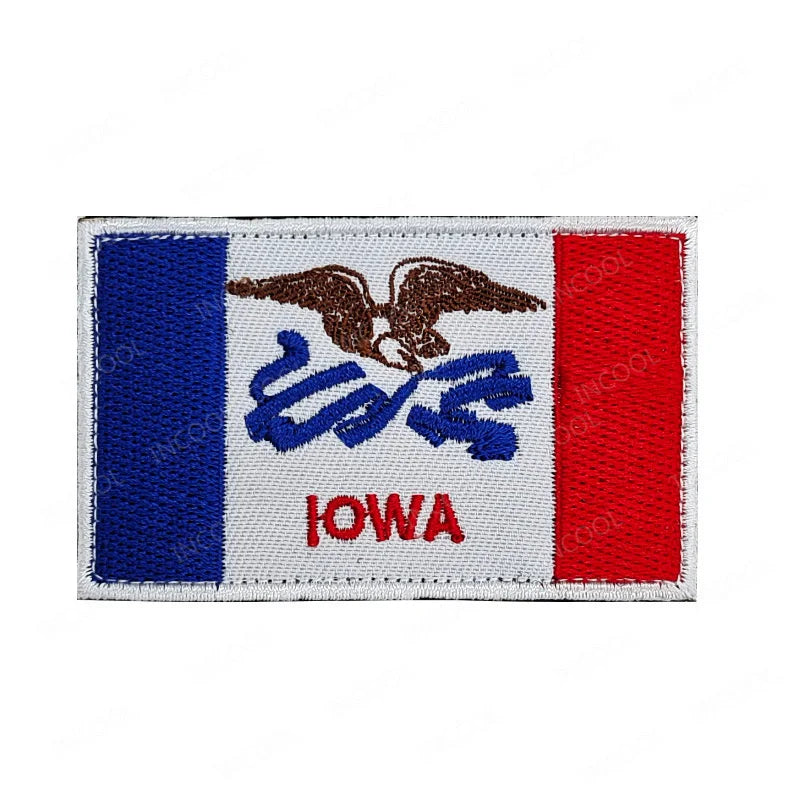 Embroidered Patches United States - State Flags