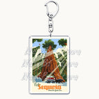 US Travel Keychain