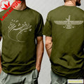 Faravahar Calligraphy Tee