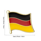 Germany Flag Badge Brooch Pins