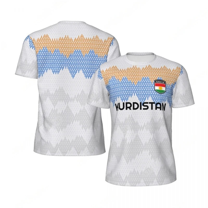 KURDISTAN 3D Print Sport T-shirt