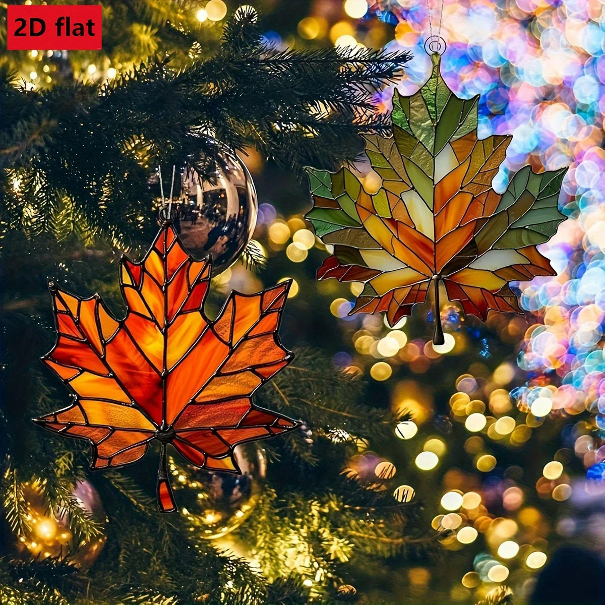 Maple Leaf Suncatcher