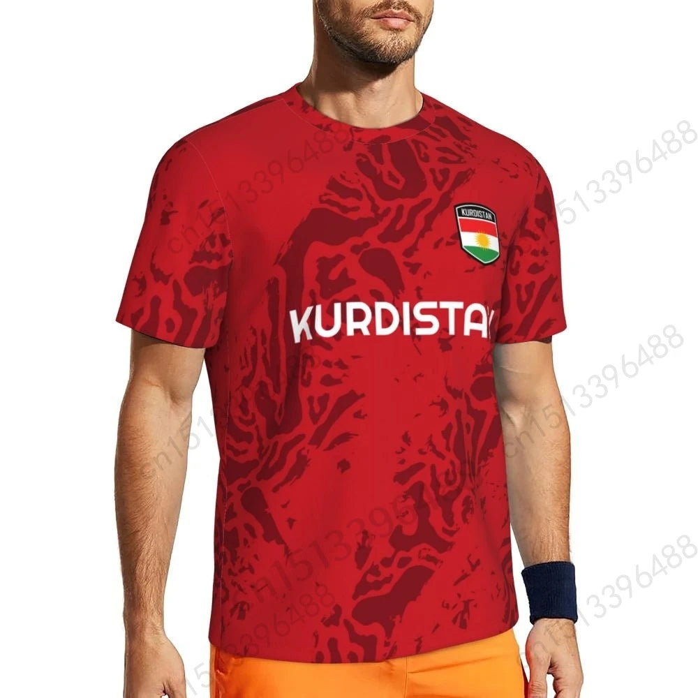 Kurdistan Flag 3D Printed T Shirt