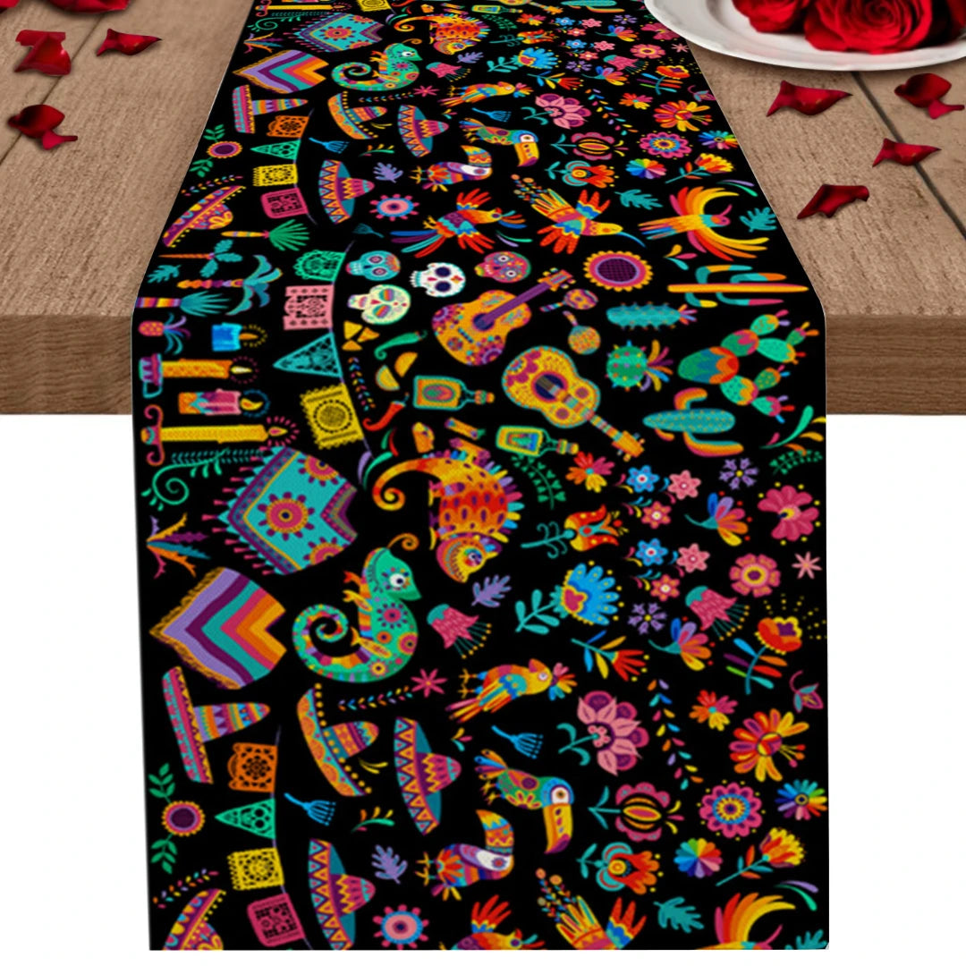 Day of the Dead Mexican Festival Table cover