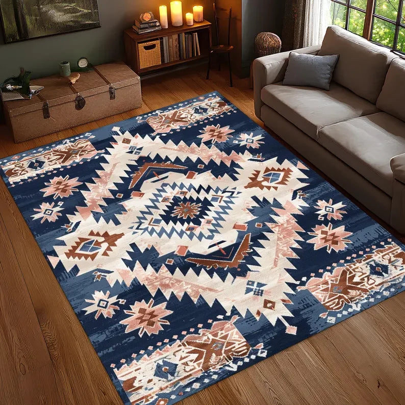 American Native Indian Pattern Carpet Mat Rug Home Decor