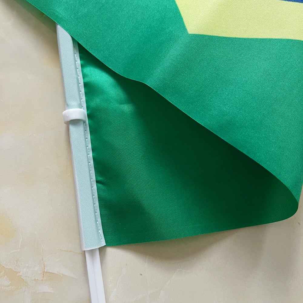 Brazil Car Flag With Pole