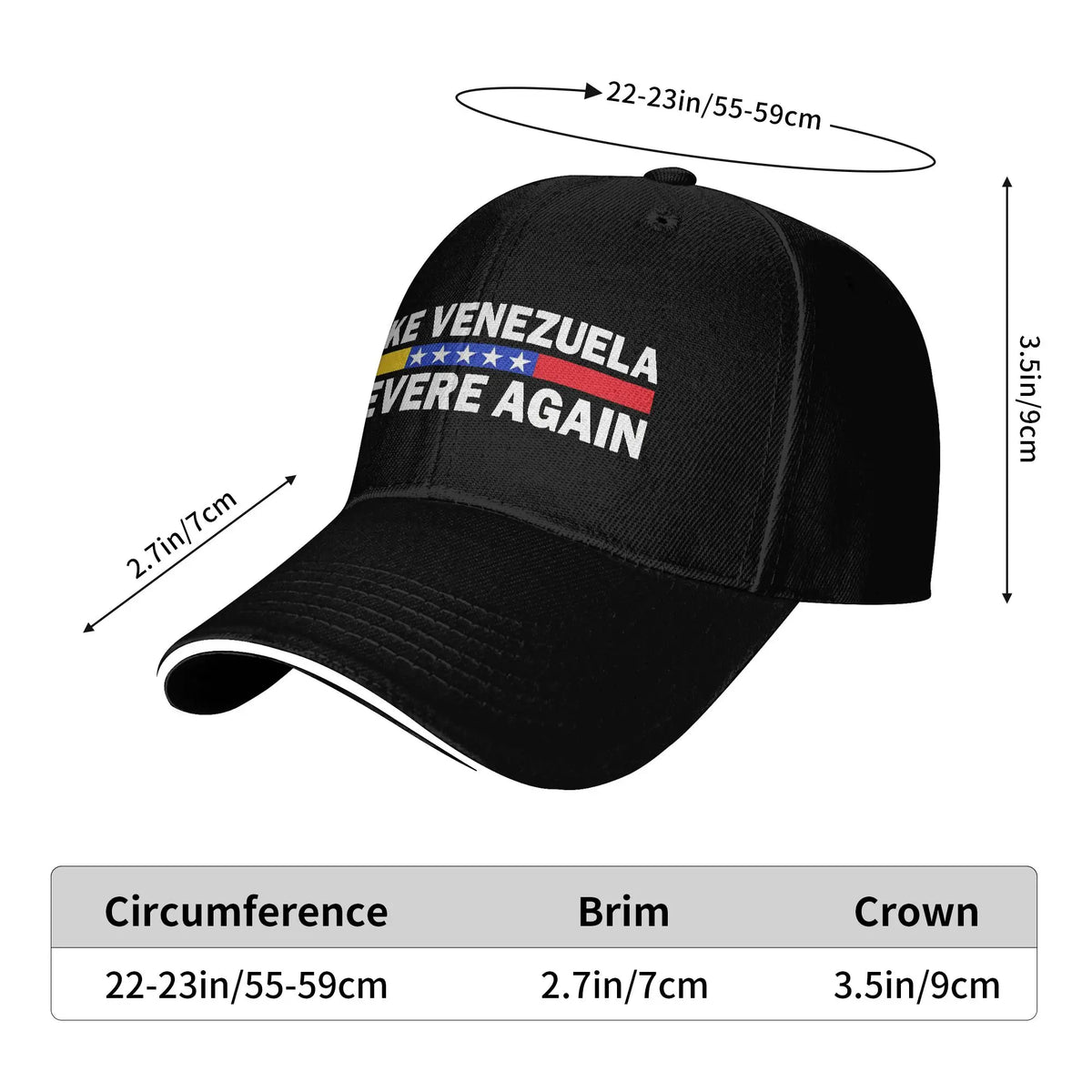 Make Venezuela Chevere Again Baseball cap