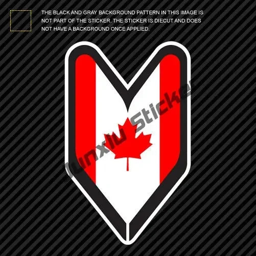 Canada Flag Sticker Maple Leaf Shaped Canadian Love Native Tablet Flag Vinyl Decal Sticker for Cars Laptop Phone Walls Windows