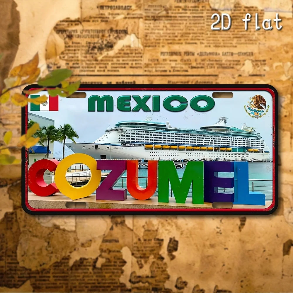 Mexico Cozumel Sign