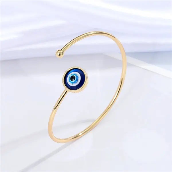 Evil Eye Gold Bracelet