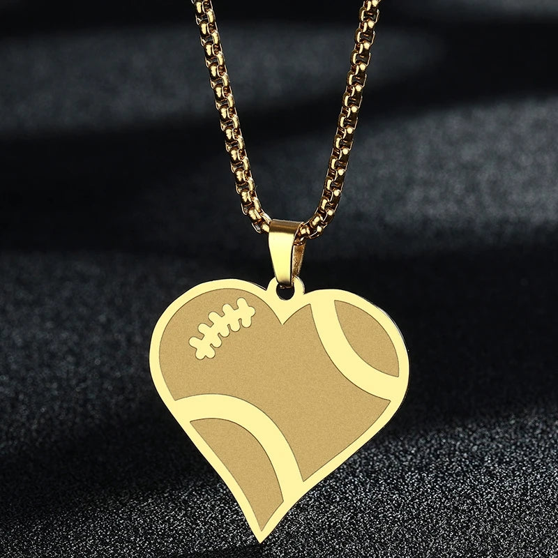Engraved Star Pendant Necklace