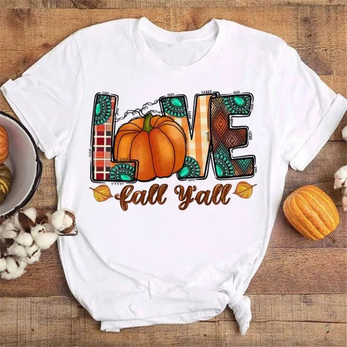 Just A Girl Who Loves Fall Shirt