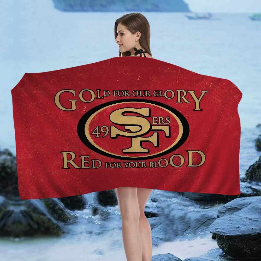 San Francisco 49er Team Big Microfiber Beach Towels