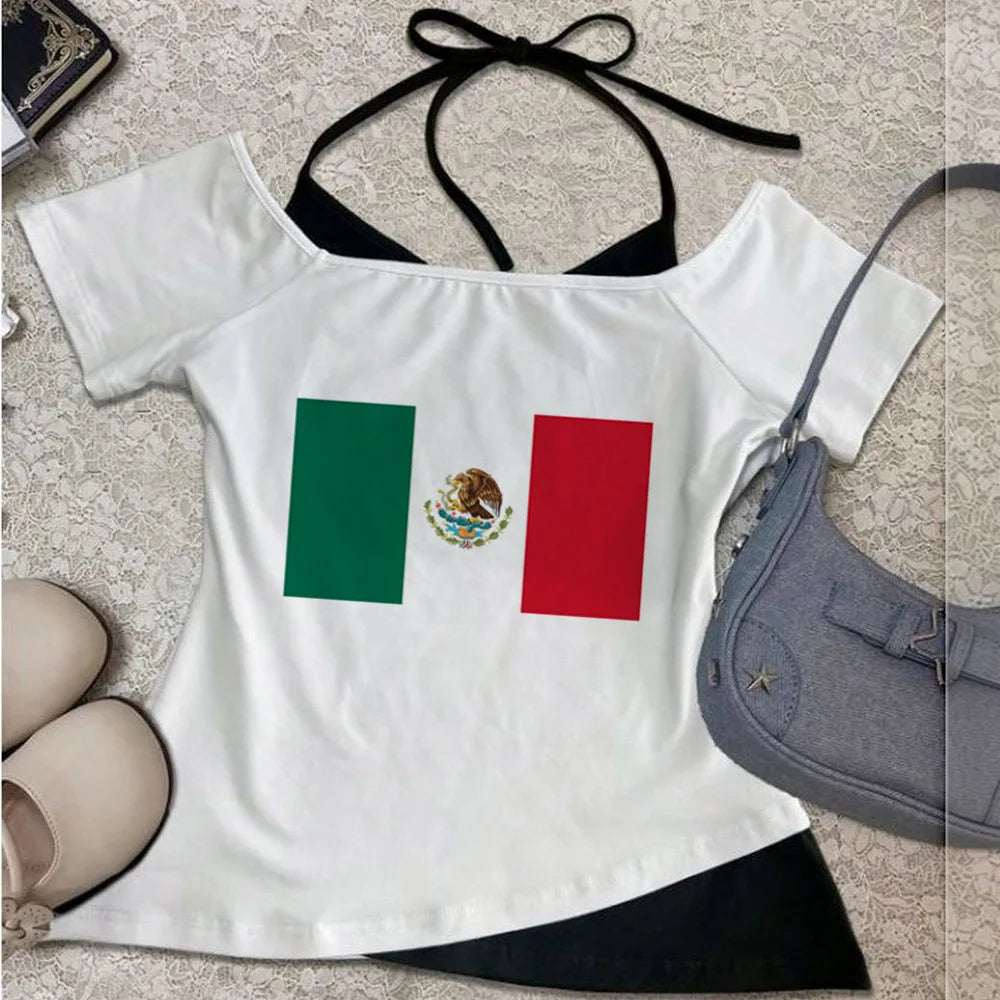 Mexico Crop Top – Shoujo Kawaii Tee
