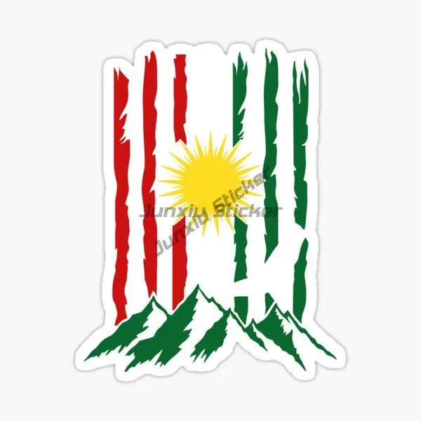 Kurdistan National Emblem Sticker