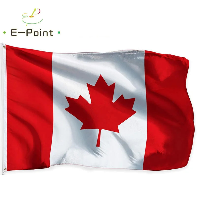 Canada National Flag 2ft*3ft (60*90cm) 3ft*5ft (90*150cm) Size Christmas Decorations for Home Flag Banner