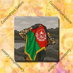 Afghanistan Flag Soft Magnetic Refrigerator