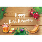 Happy Rosh Hashanah Photography Background Backdrop