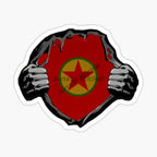 KURDISTAN Flag Car Stickers