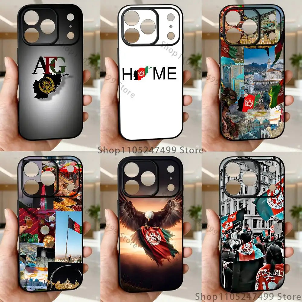 Flag of Afghanistan Phone Case For iPhones