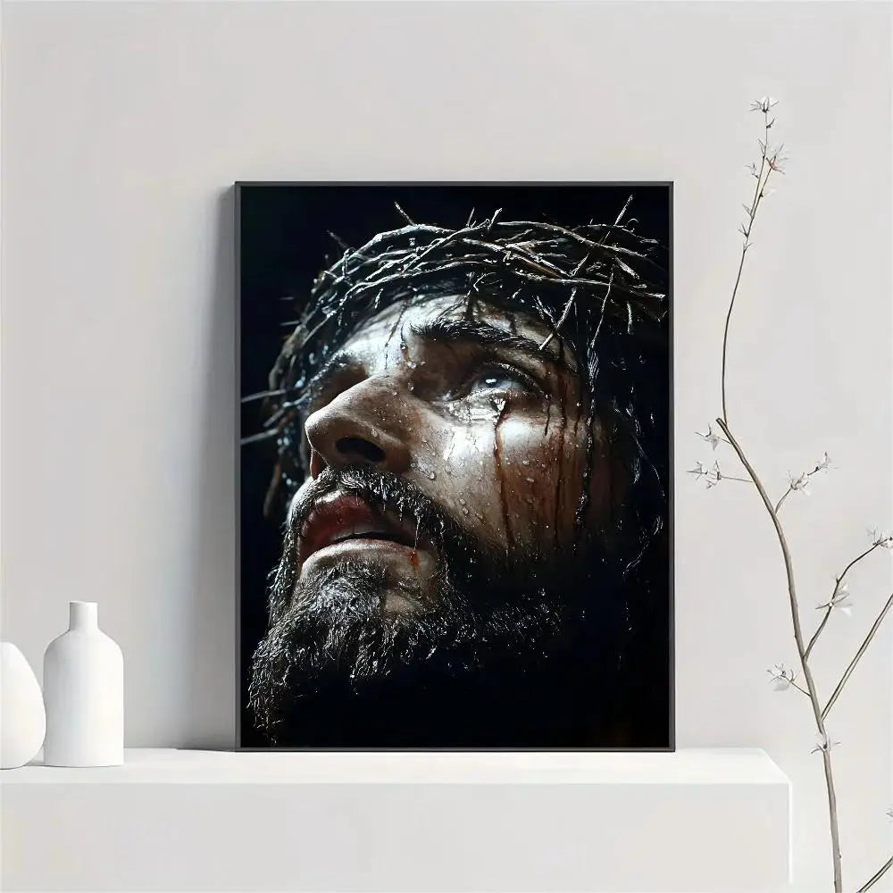 Jesus Cross Holy Light Posters