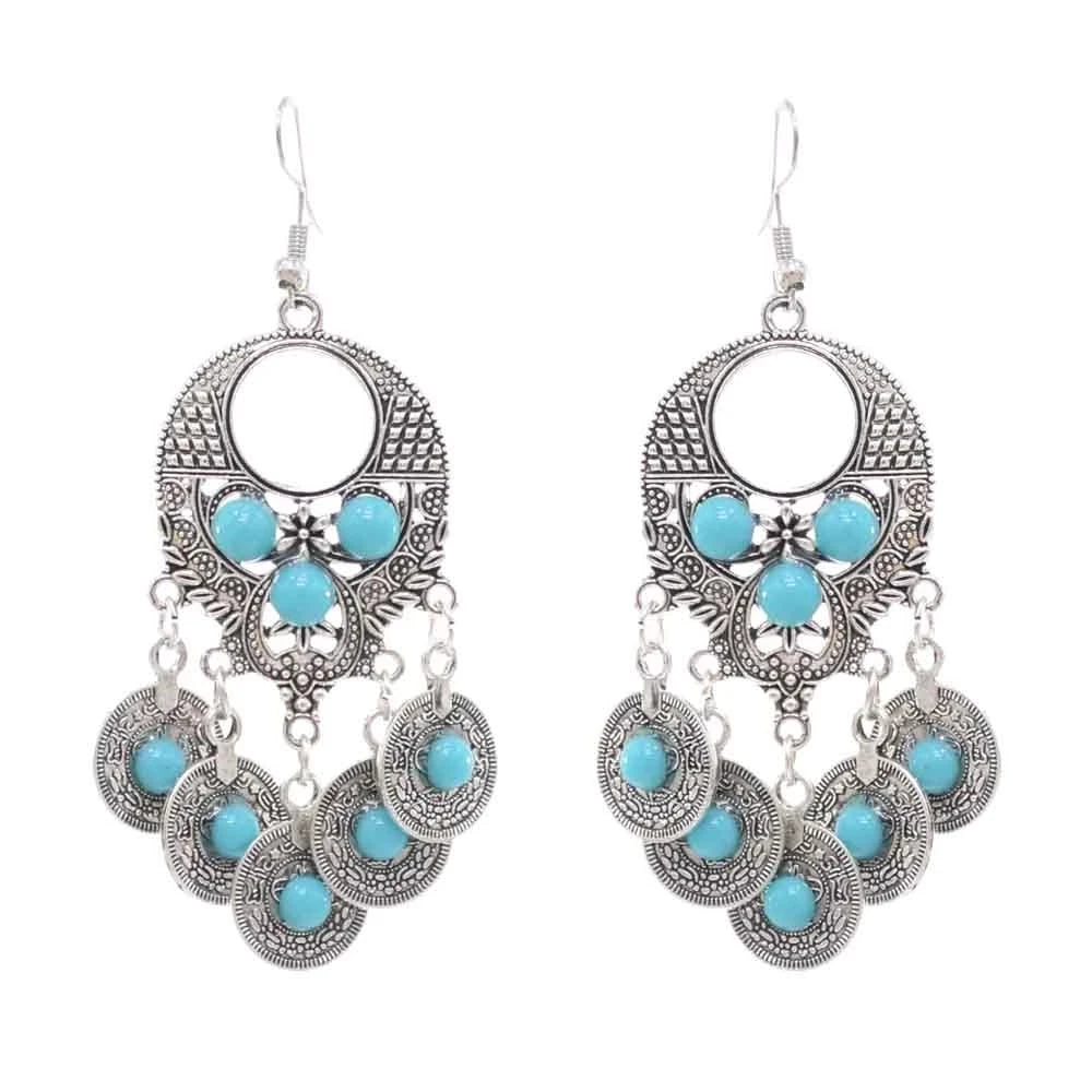 Silver Color Vintage Earrings