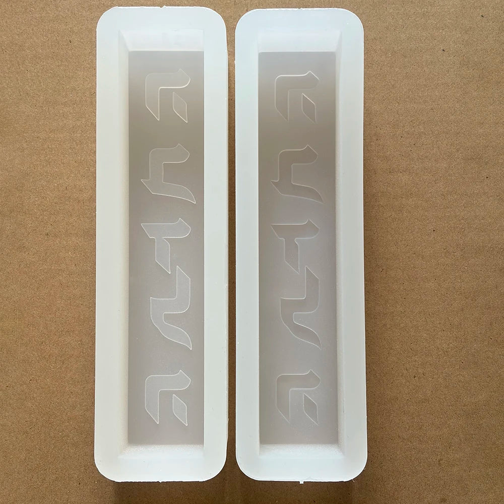 Silicone Candle Mold Hebrew Letters